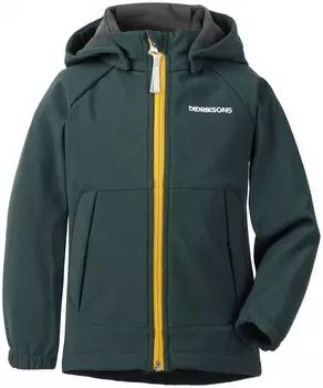 Куртка детская Didriksons POGGIN KIDS SOFTSHELL JKT, северное море, 502632