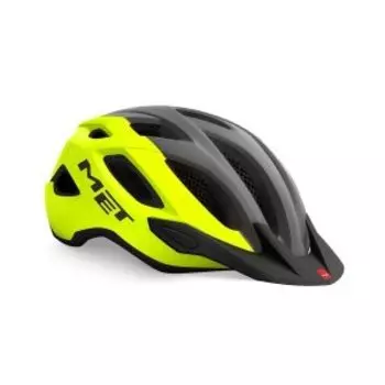 Велошлем Met Crossover FLUO YELLOW GRAY/MATT 2022, 3HM109CE00MGI3