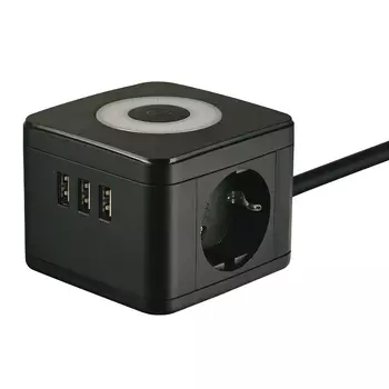 Удлинитель Uniel S-GCD2-1,5SBU BLACK