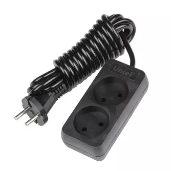 Удлинитель Uniel Standard S-CD2-3 BLACK