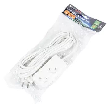 Удлинитель Uniel Ultra S-CU2-5 WHITE