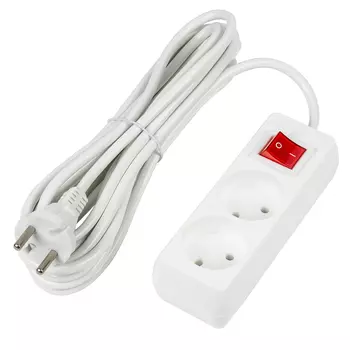 Удлинитель Uniel Ultra S-CU2-5B WHITE