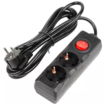 Удлинитель Uniel Ultra S-GCU2-3B BLACK