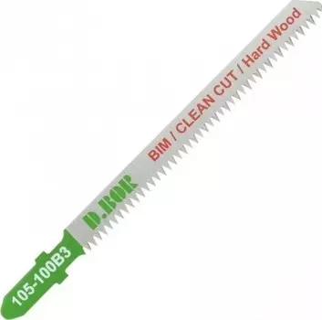 Пилки для лобзика по дереву d.Bor BIM/CLEAN CUT/Hard Wood 75/100*1,7 мм T101AIF/3160-F 2шт D-105-100B3-02