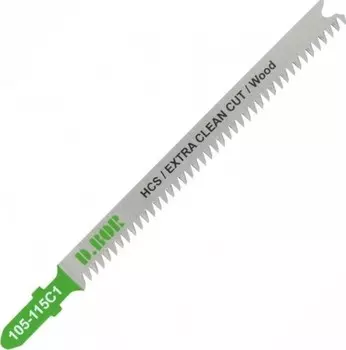 Пилки для лобзика по дереву d.Bor HCS/EXTRA CLEAN CUT/Wood 90/115*2,2мм T308B/3165 D-105-115C1-02