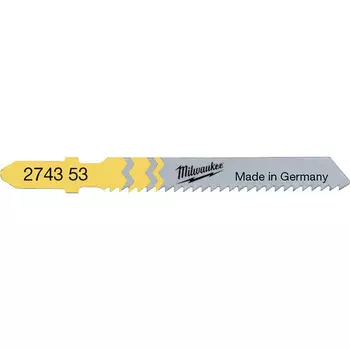 Пилки для лобзика по дереву и пластмассе Milwaukee T119B 50мм 5шт 4932274353