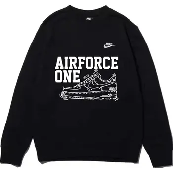 Nike Свитшот унисекс черная