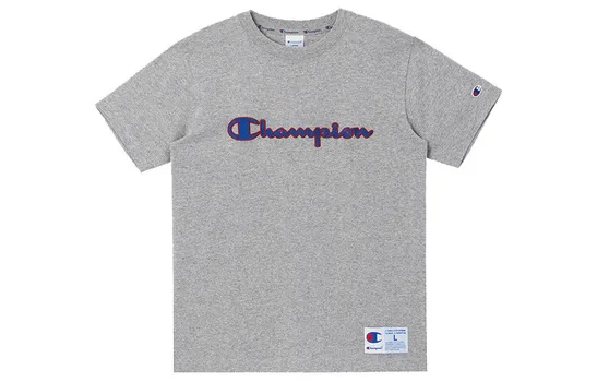 Футболка Japanese Line унисекс светло-серая Champion, серый