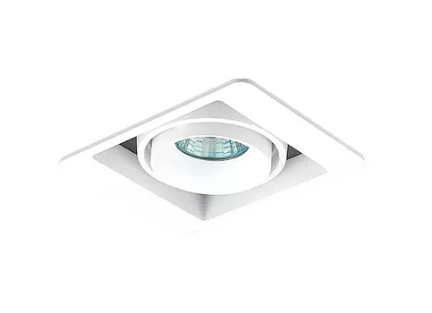 Точечный светильник Donolux Врезной DL18615/01WW-SQ White/Black
