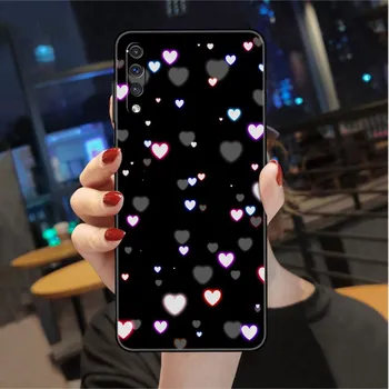 Чехол LOVE Heart для Samsung Galaxy A50 A70 M52 A30 A20s A20e A10 A40 A10s M51 M31 M30s M13 5G черный чехол для телефона Samsung A60