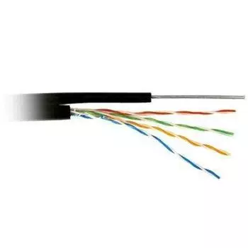 Кабель UTP 4х2х24AWG кат.5е медь с тросом 305м