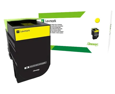 Картридж Lexmark 80C0S40/80C8SY0/80C8SYE CX310/410/510 2K Желтый Return Program