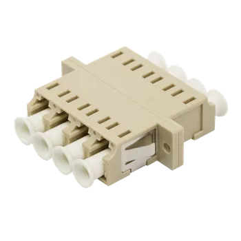 Адаптер Lanmaster LAN-4LC/S-AM-MM оптический LC, MM, корпус SC дуплекс, квадро
