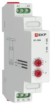 Реле времени EKF rt-sba-12-240 RT-SBA (задержка времени включ.) 12-240В