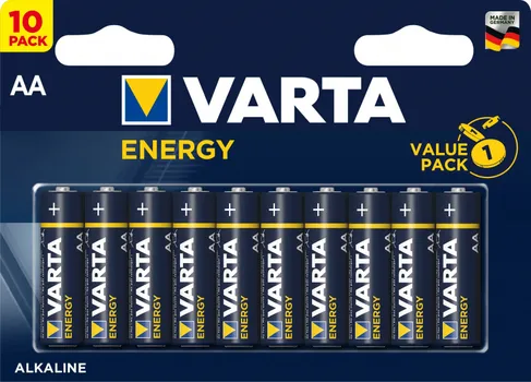Батарейка Varta ENERGY LR6 AA 04106229491 BL10 Alkaline 1.5V (4106) (10/200/36000)