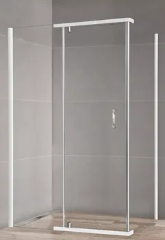 Душевой уголок Royal Bath HPVD 140х90 профиль белый стекло прозрачное