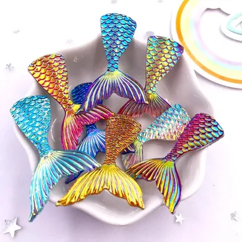 Фигурки русалки из блестящей смолы Diy Super Paradise 10 шт