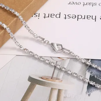Цепочка JICAI из серебра 925 пробы длиной 60 см