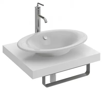 Столешница Jacob Delafon Parallel 120 (белая) EB56-1200-N18