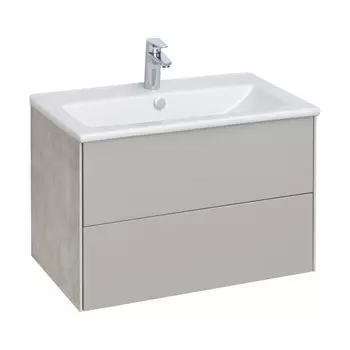 Тумба под раковину Aquaton Сохо 1A258101AJ9A0 73 см, серая