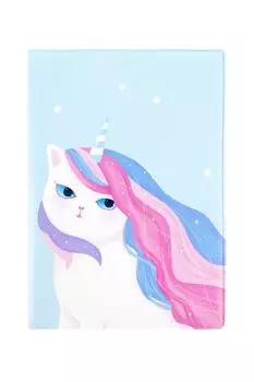 Обложка для паспорта Радужная кошечка Kawaii Factory