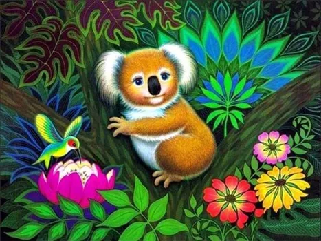 5d алмазная живопись Пингвин DIY мозаика зима полная круглая/квадратная Алмазная вышивка крестиком животные наборы домашнего декора Full Round 20X30CM красный