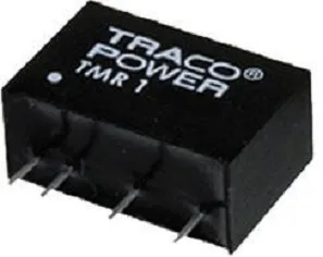 Преобразователь DC-DC модульный TRACO POWER TMR 1-0511 Монтаж: на плату, SIP6; P вых: 1 Вт; #: 1; U вх: 4.5…9 В; Выход: 5 В; Возможности: ДУ