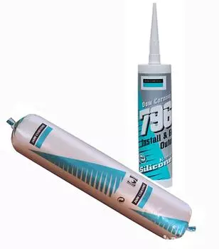 Dow Corning 796 600 мл, Герметик силиконовый (черный)