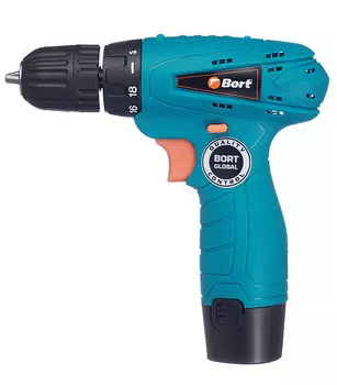 Дрель-шуруповерт аккумуляторная Bort BAB-10.8X 91272560 10.8В 1.3Ач Li-Ion