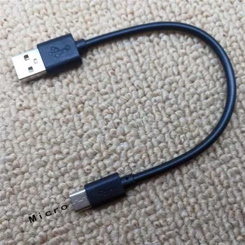 0,25 м/0,5 м тип C USB микро кабель для быстрой зарядки короткий портативный мини кабель зарядка для мобильного телефона Power Bank быстрый провод 0.25m