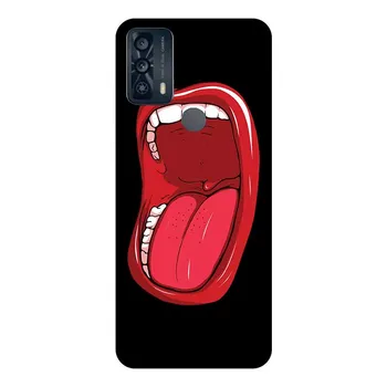 Для TCL 20B чехол-бампер, силиконовая задняя крышка, чехол для TCL 20B 6159K, мягкий чехол для телефона TCL20B 20 B 2021 6,52 ; Coque Cute Funda For TCL 20B