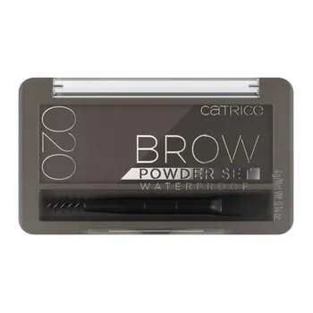 Набор пудры для бровей, водостойкие тени для бровей Catrice, цвет 020 ash brown, 4 гр