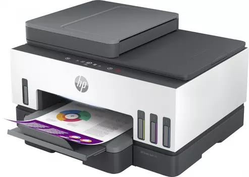 МФУ струйный HP Smart Tank 790 (4WF66A) A4 Duplex Net WiFi BT USB серый