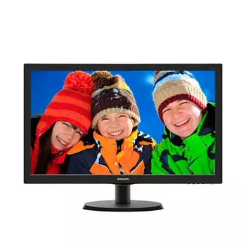 Монитор 21,5" Philips 223V5LSB 1920x1080 TN LED 16:9 5ms VGA 10M:1 170/160 250cd Glossy-Black (223V5LSB/62)