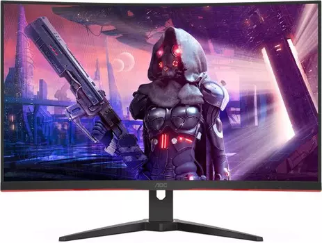 Монитор AOC 31.5" Gaming CQ32G2SE/BK VA 2560x1440 165Hz 250cd/m2 16:9