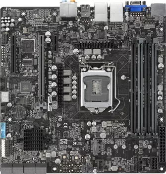 Материнская Плата Asus WS C246M PRO Soc-1151 iC246 mATX 4xDDR4 8xSATA3 i210AT/219LM 2хGgbEth Ret