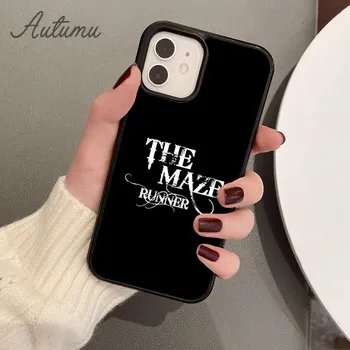 Чехол для телефона «Бегущий в лабиринте» с цитатами для iPhone 11, 12, 13, 14 Pro Max mini XR XS SE 2020 7, 8 Plus, Samsung Galaxy S21 S22, чехол iPhone 6plus