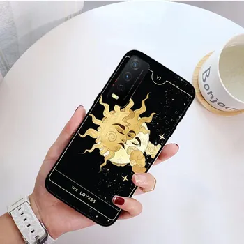 Божественный женский чехол для телефона с Таро для VIVO Y31 Y21 Y70 Y21S Y20 Y72 1907 Y12 Y11S Y53S Y33S Y55 Y76 Y51 Y15S Y01 VIVO Y31