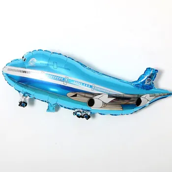Негабаритная модель Airbus, воздушные шары из алюминиевой фольги, воздушные шары для дня рождения, украшения, игрушка-воздушный шар красный