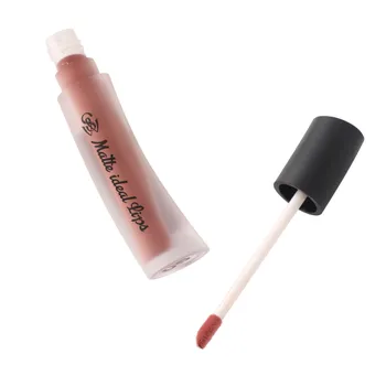 Матовая жидкая помада Matte ideal Lips SHINEWELL, тон 06 (капучино), 4 г.
