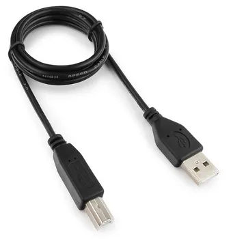 Кабель интерфейсный USB 2.0 Гарнизон AM/BM 1 м, пакет