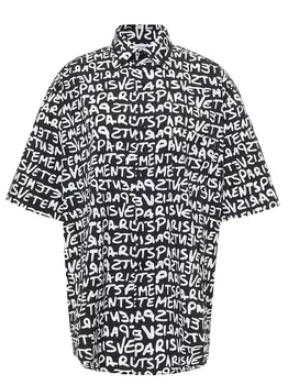 Рубашка хлопковая VETEMENTS