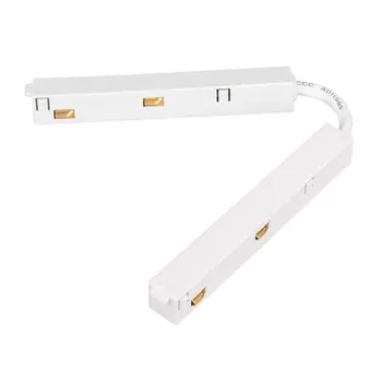Коннектор гибкий MAG-ORIENT-CON-FLEX-POWER (WH) (Arlight, IP20 Пластик, 3 года)