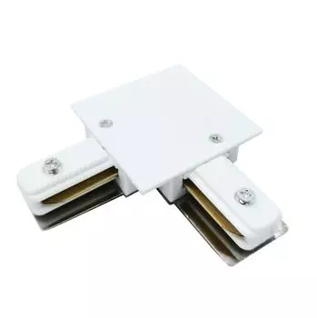 Коннектор L-образный Elektrostandard TRCM-1-1-L-WH 4690389044625