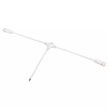 Коннектор питания ARL-MOONLIGHT-SPI/DMX-CON-POWER-T-MID-WIRE-WH (Arlight, IP67 Пластик, 3 года)
