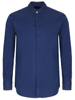 Рубашка хлопковая regular fit CANALI