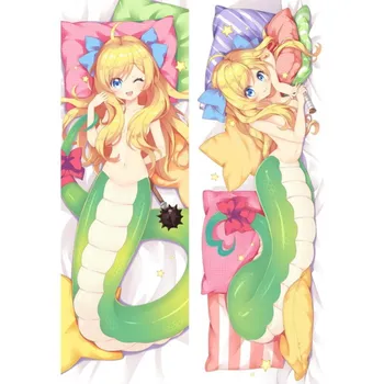 Чехол для подушки из японского аниме «DROPKICK ON MY DEVIL Dakimakura», длинный чехол для подушки, обнимающий тело 40x120cm Peach Skin