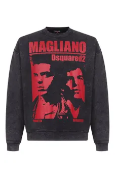 Хлопковый свитшот Dsquared2