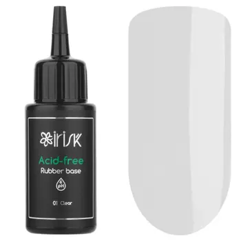 IRISK, База каучуковая бескислотная Acid-free Rubber Base (01 Clear), 50 мл