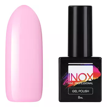 INOX nail professional, Гель-лак №024, Вишнёвый мильфей